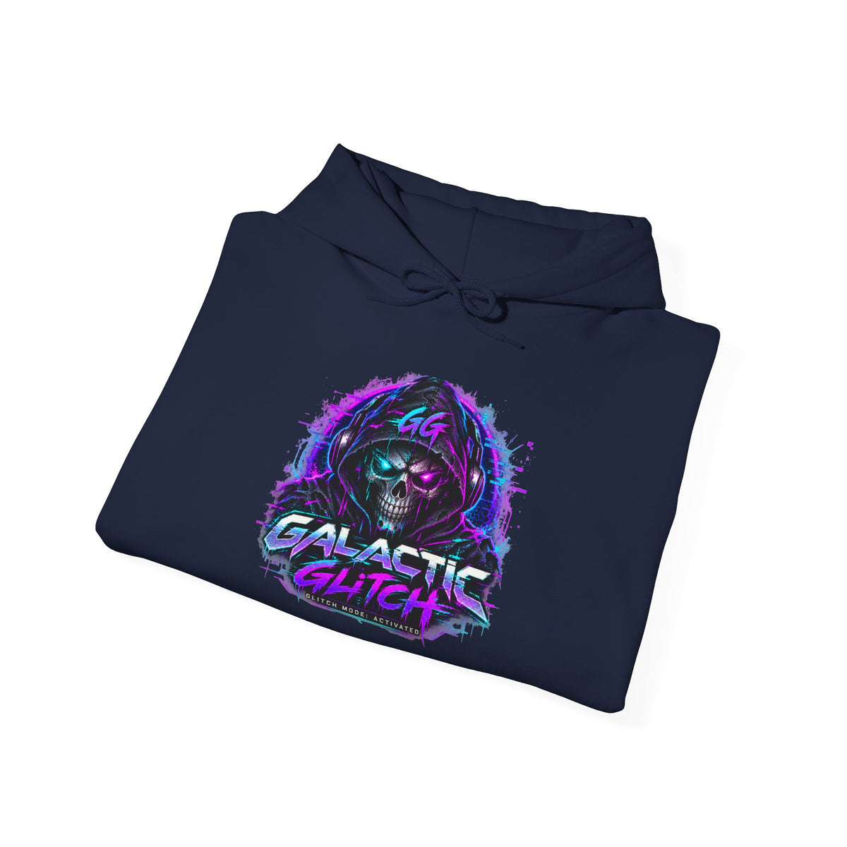GG Neon Skull Gaming Hoodie