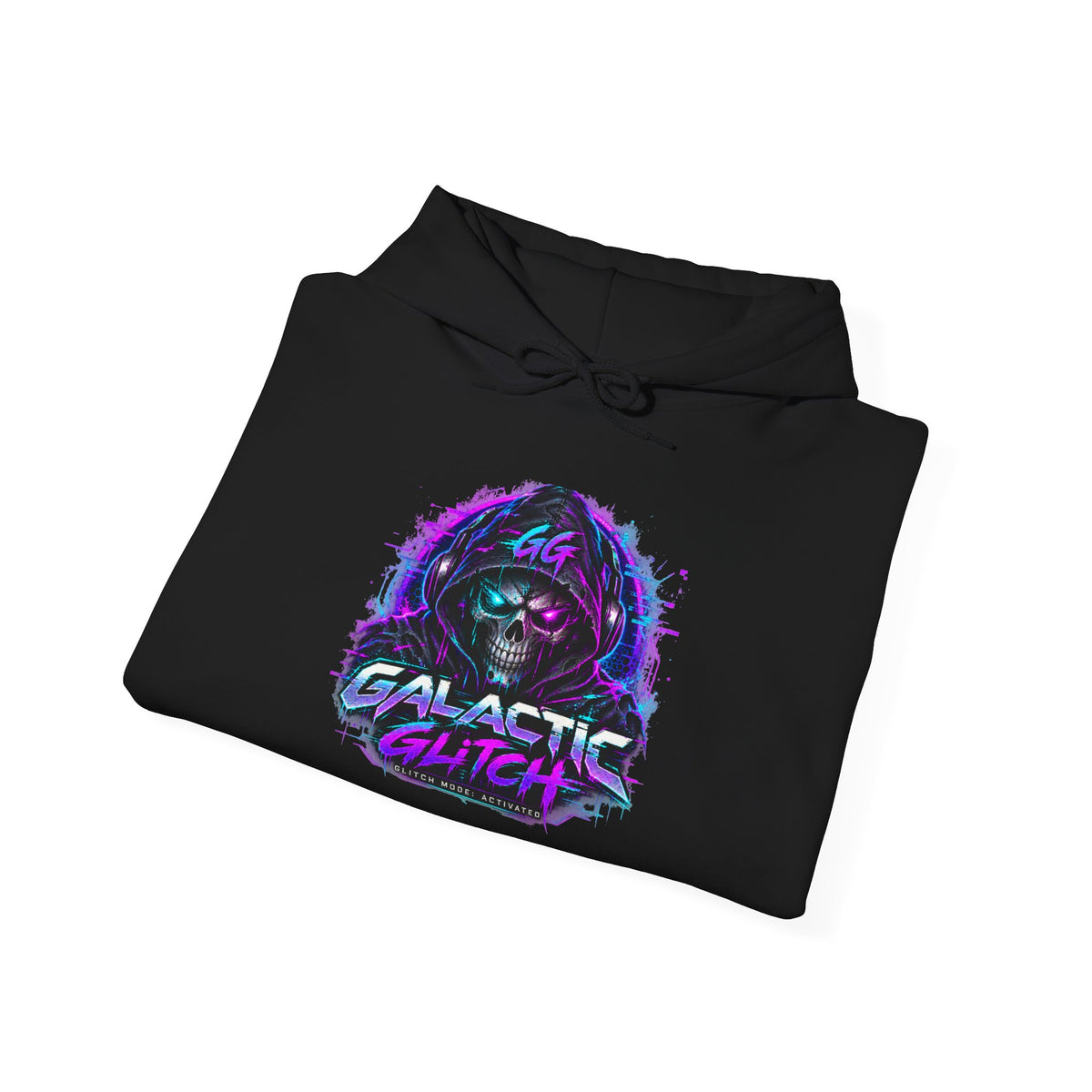 GG Neon Skull Gaming Hoodie