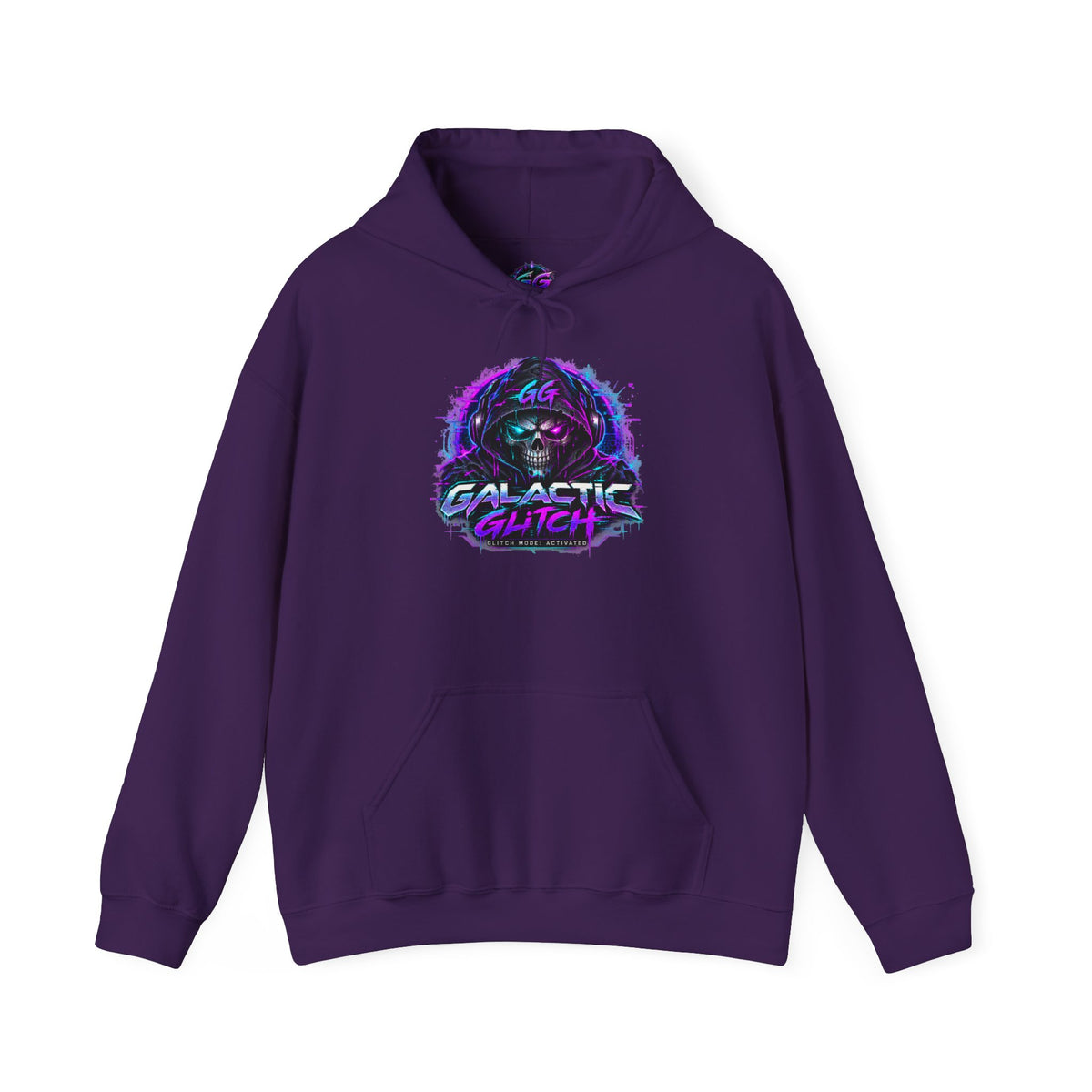 GG Neon Skull Gaming Hoodie