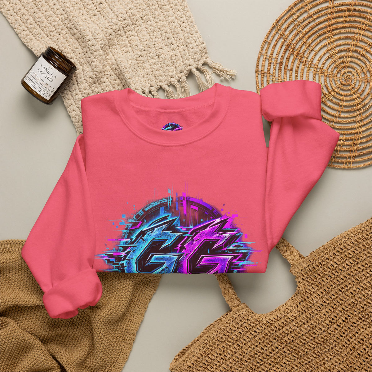 GG Stay Glitched Crewneck
