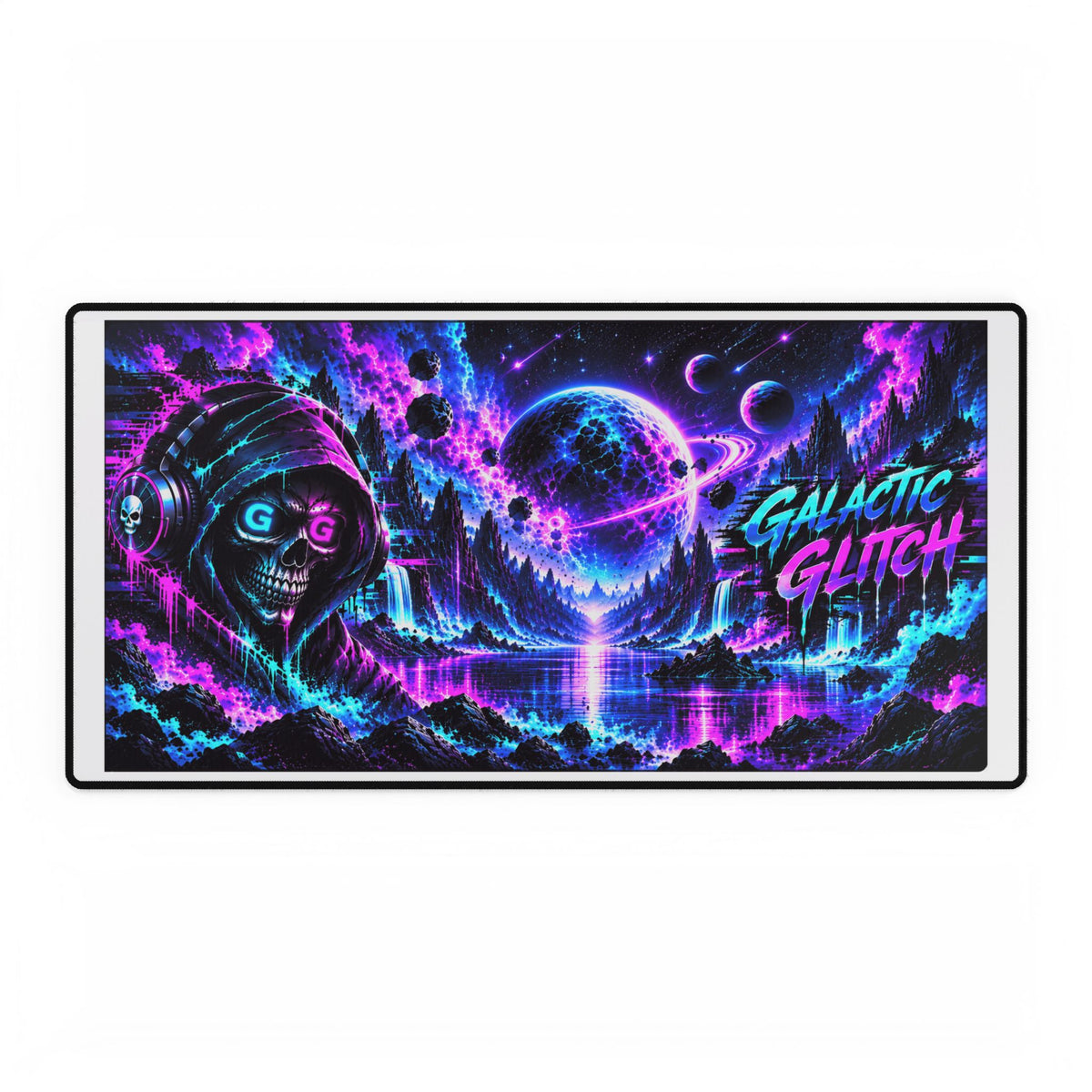 GG Neon Space Desk Mat