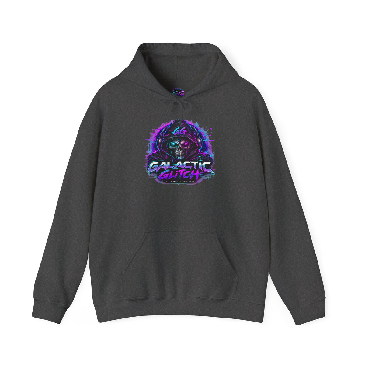 GG Neon Skull Gaming Hoodie