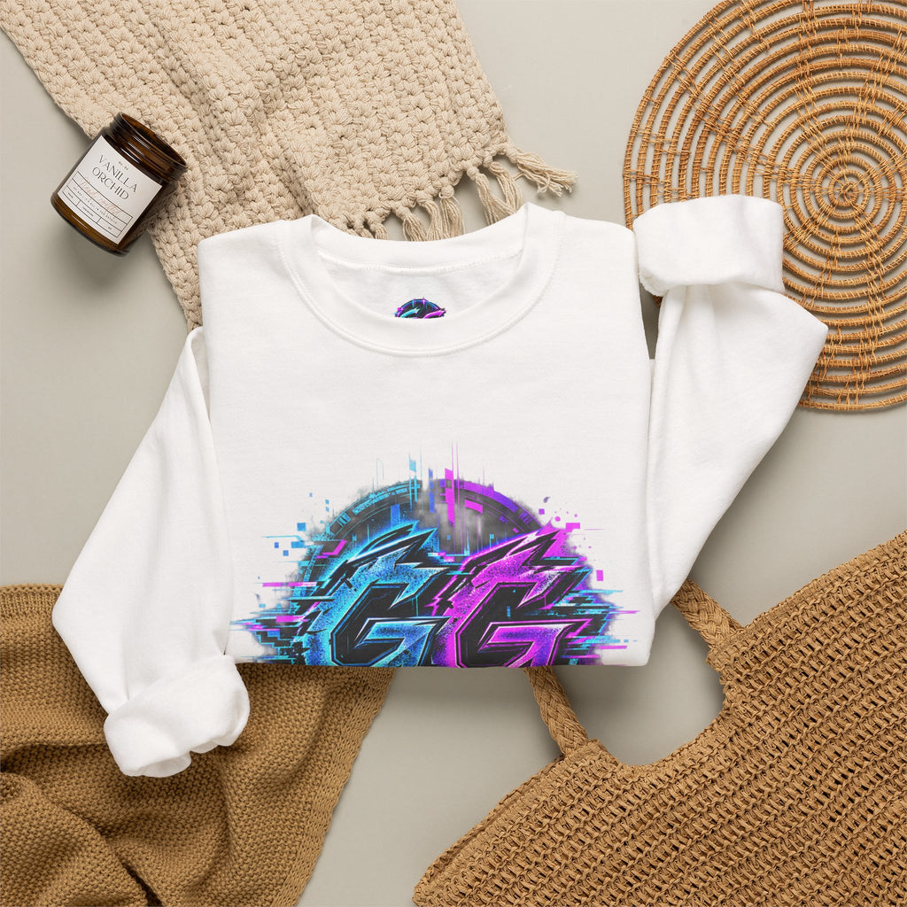 GG Stay Glitched Crewneck