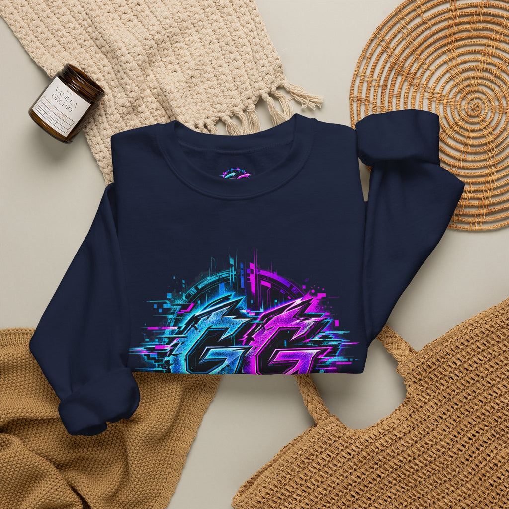 GG Stay Glitched Crewneck