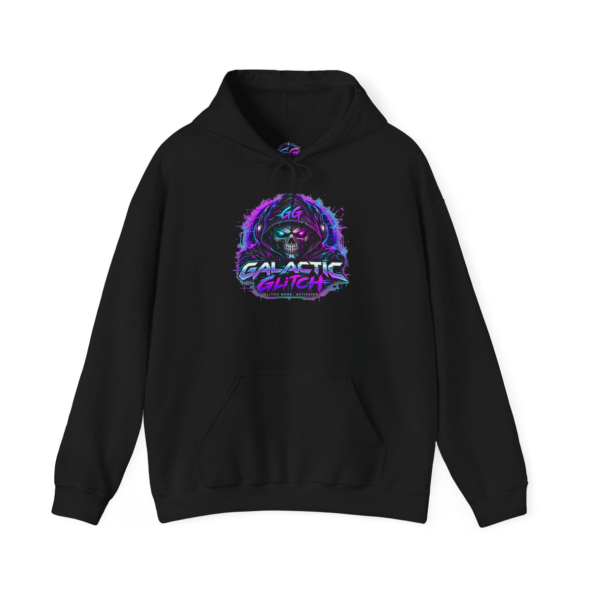 GG Neon Skull Gaming Hoodie